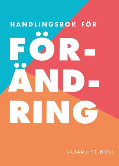 Handlingsbok för förändring (kartonnage)