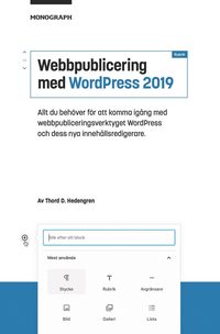 Webbpublicering med WordPress 2019 (inbunden)