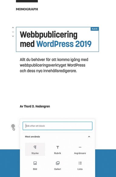 Webbpublicering med WordPress 2019 (hftad)