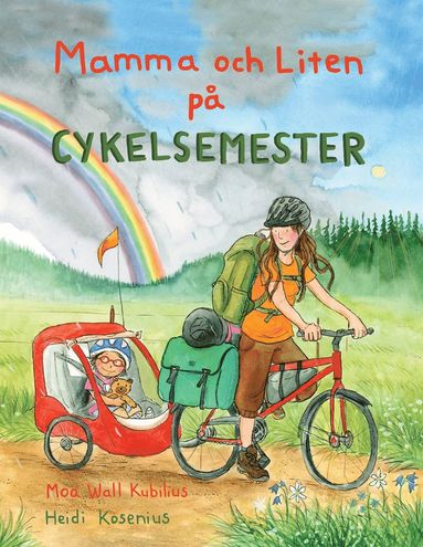 Mamma och Liten p cykelsemester (hftad)