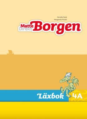 Matte Direkt Borgen Lxbok 4A Ny upplaga (inbunden)