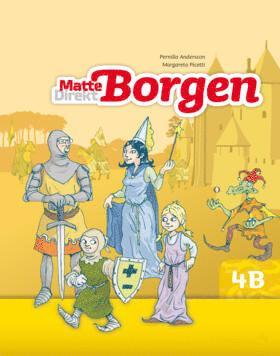 Matte Direkt Borgen Grundbok 4B Ny upplaga (inbunden)