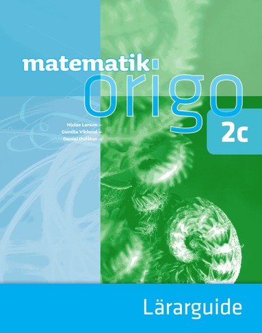 Matematik Origo 2c Lrarguide (hftad)