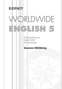 Worldwide English 5 Elevfacit inkl. grammatiken (hftad)