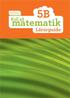 Koll p� matematik 5B L�rarguide