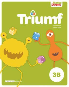 Matte Direkt Triumf 3B Elevbok bl (kartonnage)