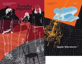 Svenska impulser 1 Elevpaket, 1ex Grundbok + 1ex Upplev (inbunden)