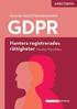 GDPR - hantera registrerades r�ttigheter Arbetsbok