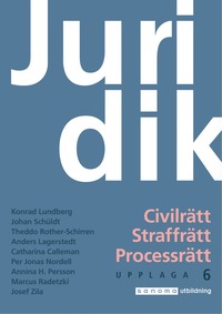 Juridik - civilrtt, straffrtt, processrtt upplaga 6 (hftad)