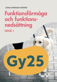 Omslag för Funktionsförmåga och funktionsnedsättning, nivå 1