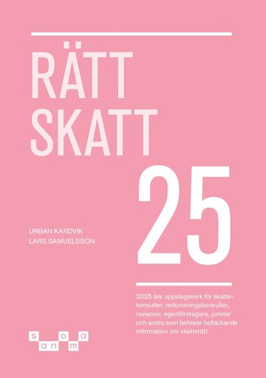 Rtt skatt 2025 (hftad)