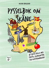 Omslag: Pysselbok om Skåne