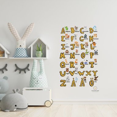 Hikmastickys Svenska alfabet + Whiteboard penna (inbunden)