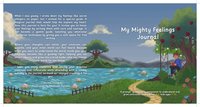 Omslag för My Mighty Feelings Journal : Daily Journaling Prompts, Gratitude Reflections & a Feelings Wheel to support Social Emotional Learning & Mental Wellness for Children