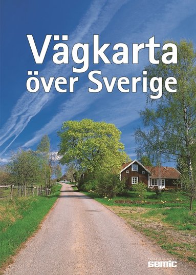 Vägkarta över Sverige (häftad)