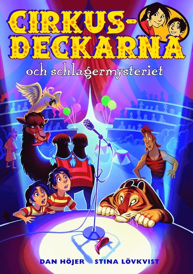 Cirkusdeckarna och schlagermysteriet (kartonnage)