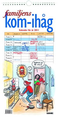 Familjens kom-ihg kalender 2011 (hftad)