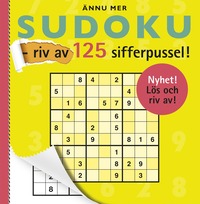 nnu mer sudoku - riv av 125 sifferpussel! (hftad)