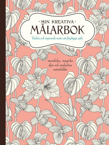 Min kreativa målarbok (inbunden)