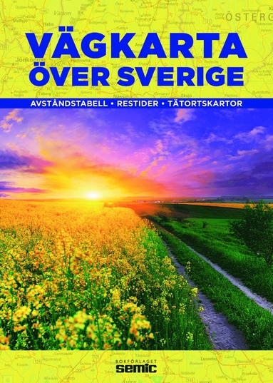 Vägkarta över Sverige (häftad)
