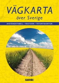 Vgkarta ver Sverige (hftad)