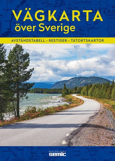 Vgkarta ver Sverige (inbunden)
