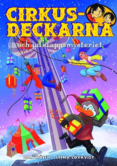 Cirkusdeckarna och julklappsmysteriet (inbunden)