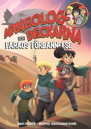 Arkeologdeckarna och faraos frbannelse (kartonnage)