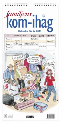 Familjens kom-ihg-kalender 2023 (vggkalender)