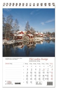 Vårt vackra Sverige almanacka 2023