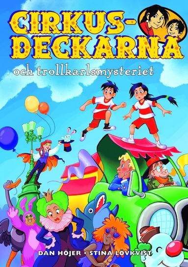 Cirkusdeckarna och trollkarlsmysteriet (kartonnage)