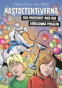 Omslag för Hästdetektiverna och mysteriet med den försvunna pokalen