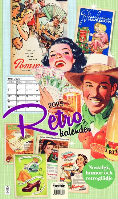 Retrokalender 2025 (inbunden)