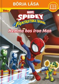 Omslag för Spidey. Hemma hos Iron Man