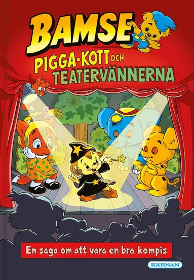 Pigga-Kott och teatervnnerna (inbunden)