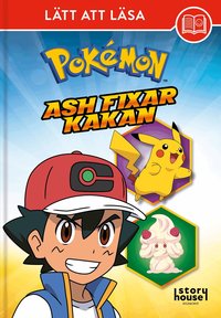 Omslag: Pokemon. Ash fixar kakan