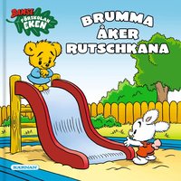 Omslag: Brumma åker rutschkana
