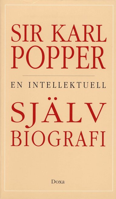 En intellektuell sjlvbiografi (inbunden)
