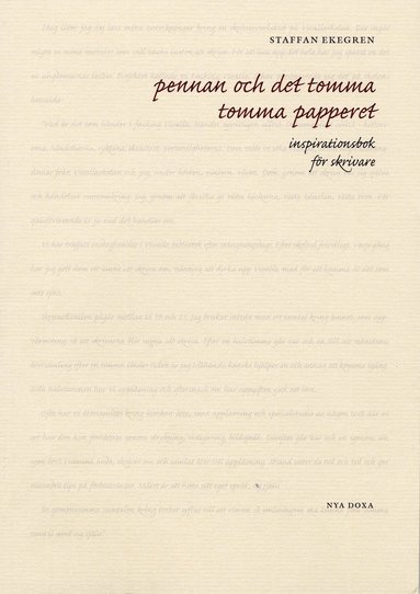Pennan och det tomma tomma papperet : inspirationsbok fr skrivare (hftad)