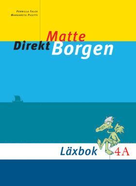 Matte Direkt Borgen Läxbok 4A (häftad)