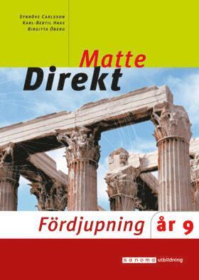 Matte direkt : r 9. Frdjupning (inbunden)