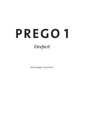 Prego 1 Facit (inbunden)