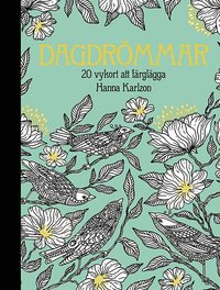 E-bok PDF Dagdrömmar - 20 vykort att färglägga  PDF SVENSKA