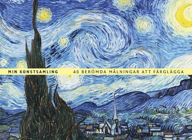 Min konstsamling : 46 bermda mlningar att frglgga (hftad)