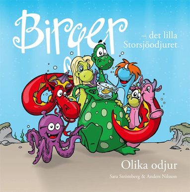 Birger - det lilla Storsj�odjuret. Olika odjur (kartonnage)