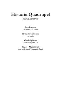 Historia Quadrupel (häftad)