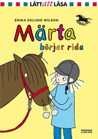 Omslag för Märta börjar rida