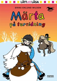 Omslag: Märta på turridning