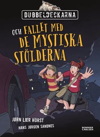 Omslag: Dubbeldeckarna och fallet med de mystiska stölderna