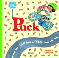 Puck lär sig cykla (inbunden)